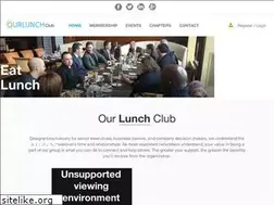 Sites similar to ourlunchclub.com