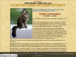 Sites similar to ourmainecooncat.com