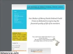 Sites similar to ourmotherofmercyfcu.com