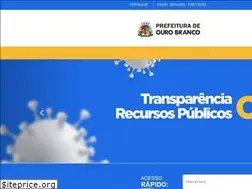 Sites similar to ourobranco.mg.gov.br