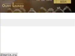 Sites similar to ourosavassi.com.br