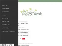 Sites similar to ourpieceofearth.com