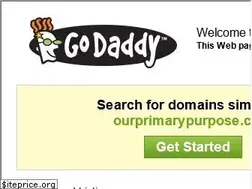 Sites similar to ourprimarypurpose.com