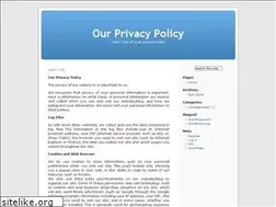 Sites similar to ourprivacypolicy.wordpress.com