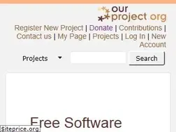 Sites similar to ourproject.org