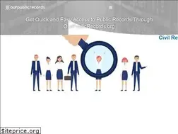 Sites similar to ourpublicrecords.org