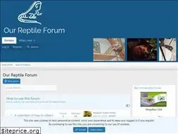 Sites similar to ourreptileforum.com