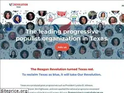Sites similar to ourrevolutiontx.com