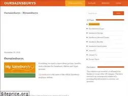 Sites similar to oursainsburysuk.com