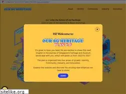 Sites similar to oursgheritage.sg