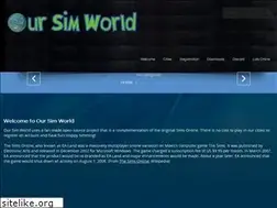 Sites similar to oursimworld.com