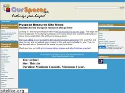 Sites similar to ourspacer.com
