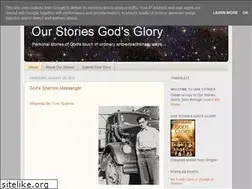 Sites similar to ourstories-godsglory.com