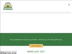 Sites similar to oursustenance.ca