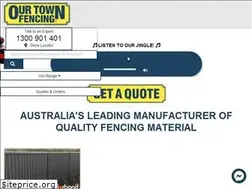 Sites similar to ourtownfencing.com.au