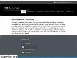 Sites similar to ourtownrealty.net