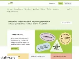 Sites similar to ourwatch.org.au