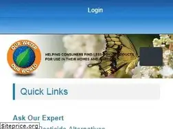 Sites similar to ourwaterourworld.org