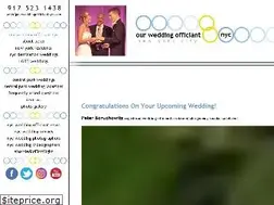 Sites similar to ourweddingofficiantnyc.com