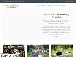 Sites similar to ourweddingsrilanka.com