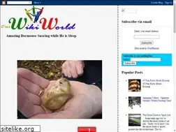 Sites similar to ourwikiworld.blogspot.com