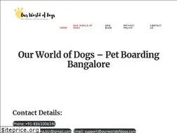 Sites similar to ourworldofdogs.com