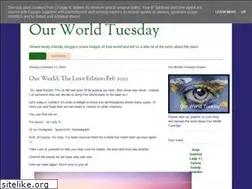 Sites similar to ourworldtuesdaymeme.blogspot.com
