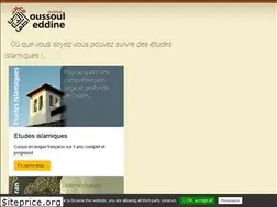 Sites similar to oussoul-eddine.fr