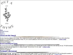 Sites similar to outathyme.com