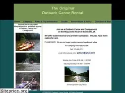 Sites similar to outbackcanoerental.com