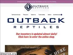 Sites similar to outbackreptiles.com