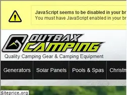 Sites similar to outbaxcamping.com.au