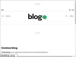 Sites similar to outdoorblog.it