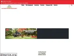 Sites similar to outdoorpowerequipmentva.com
