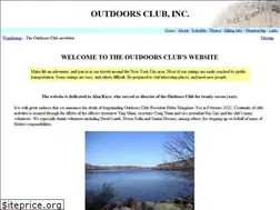 Sites similar to outdoorsclubny.org
