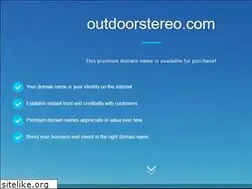 Sites similar to outdoorstereo.com