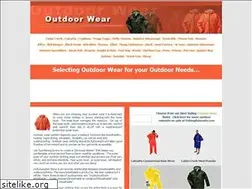 Sites similar to outdoorwear.com