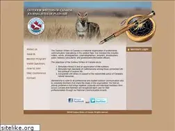 Sites similar to outdoorwritersofcanada.com