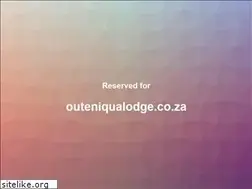 Sites similar to outeniqualodge.com