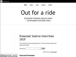 Sites similar to outforaride.net