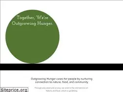 Sites similar to outgrowinghunger.org