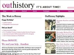 Sites similar to outhistory.org