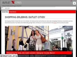 Sites similar to outlet-cities.de
