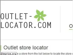 Sites similar to outlet-locator.com
