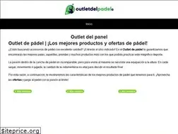 Sites similar to outletdelpadel.es