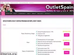 Sites similar to outletspain.net