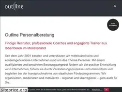 Sites similar to outline-gmbh.de
