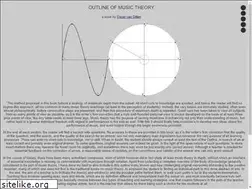 Sites similar to outlineofmusictheory.com