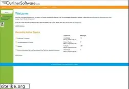 Sites similar to outlinersoftware.com