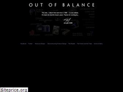 Sites similar to outofbalance.org